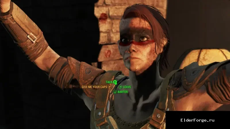Обложка мода: Fallout 4: расширение действия перка «Запугивание» – новые диалоги и командные NPC