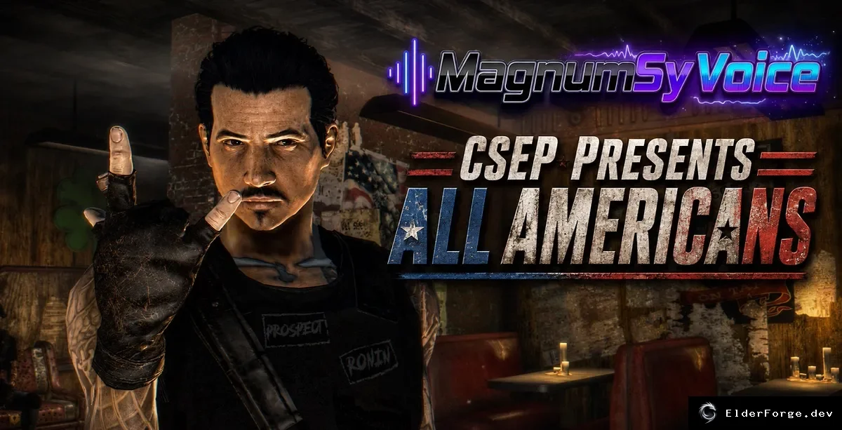 Обложка мода: Fallout 4: русская озвучка CSEP All Americans — квесты банды