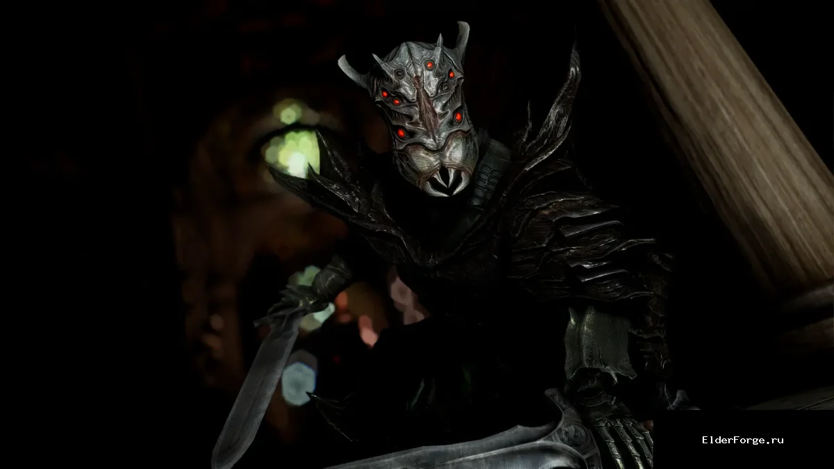 Обложка мода: Falmer Archon Armor – уникальный набор фалмерской брони для Skyrim SE