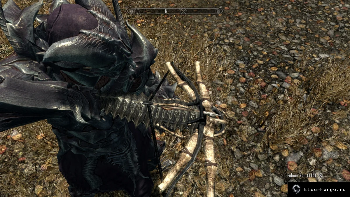 Обложка мода: Фалмерский арбалет из хитинового корпуса — крафт Skyrim LE