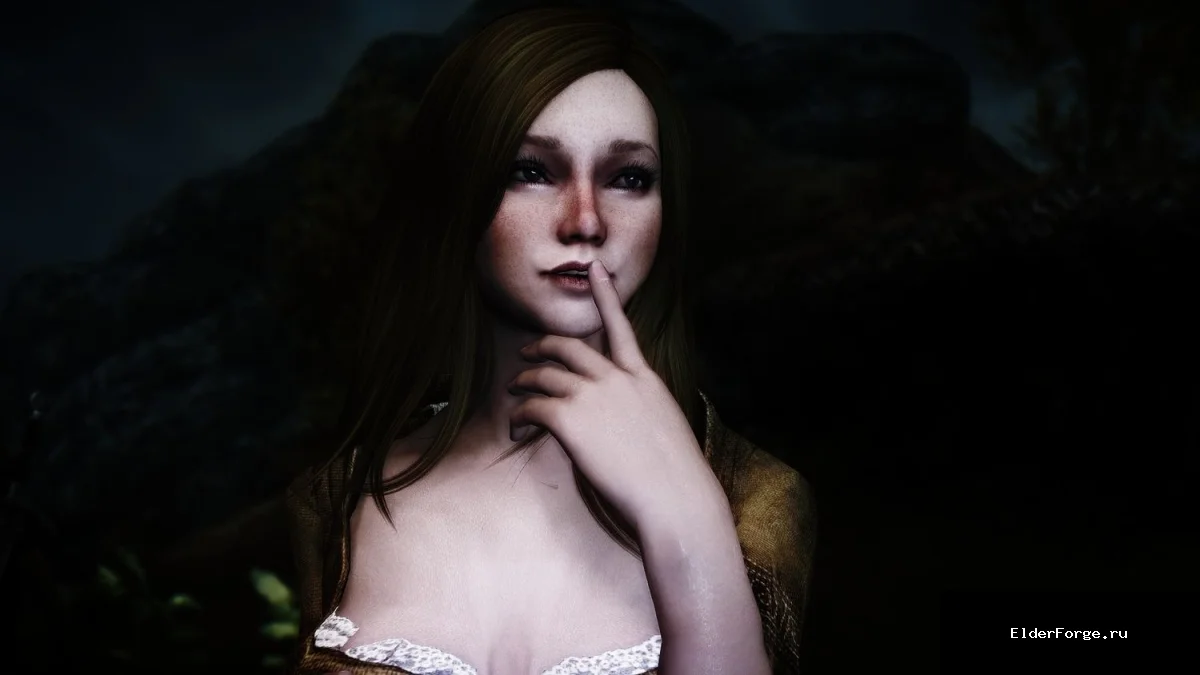 Обложка мода: Fastred / Fanny UUNP – новый внешний вид и спутница для Skyrim LE