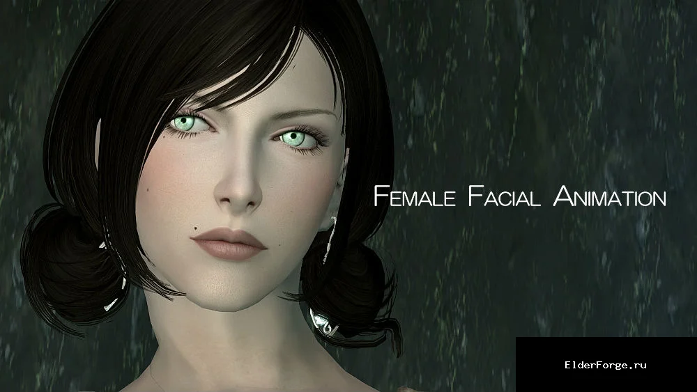 Обложка мода: Female Facial Animation LE — женская лицевая анимация в Skyrim