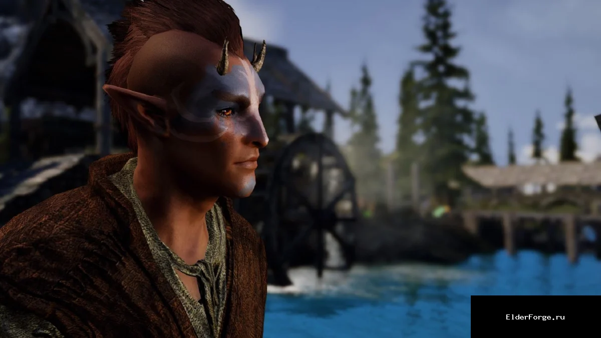Обложка мода: Фендал – улучшенный босмер‑спутник для Skyrim Legendary Edition: новый облик и способности