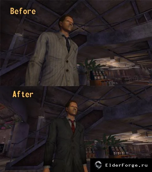 Обложка мода: Фикс деловых костюмов для Fallout: New Vegas