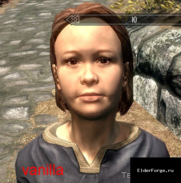 Обложка мода: Фикс швов на шее детей в Skyrim LE – чистый внешний вид персонажей