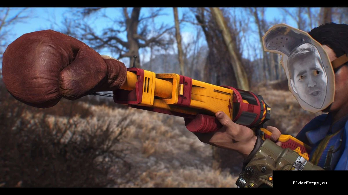 Обложка мода: Fisto – новая игровая игрушка для Fallout 4 с множеством модификаций