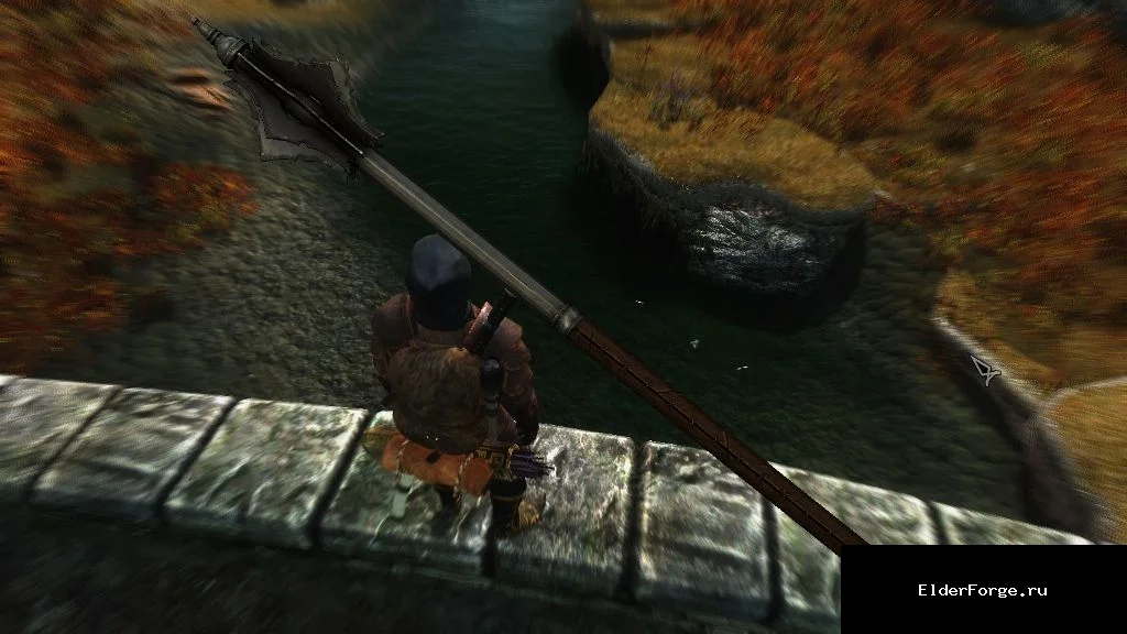 Обложка мода: Фланцевый молот – новая булавa с 2K/4K текстурами для Skyrim LE