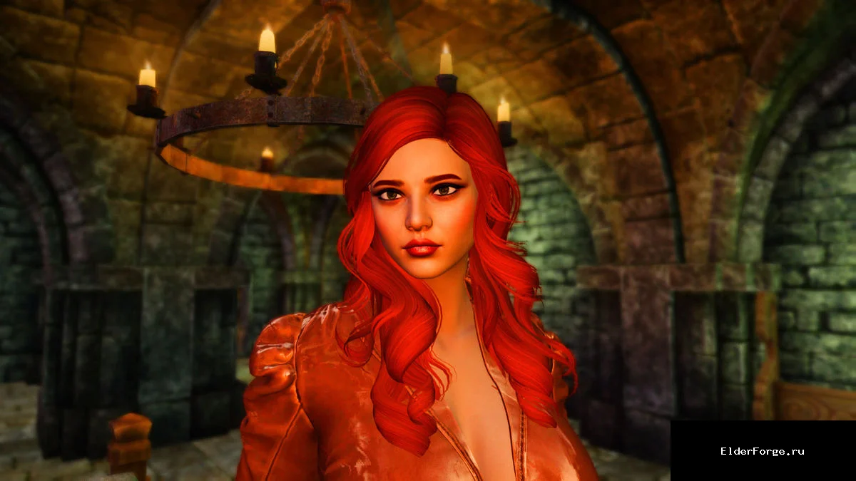 Обложка мода: Флирт в доме: женские персонажи общаются с игроком в Skyrim SE‑AE
