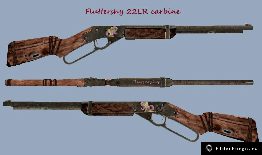 Обложка мода: Fluttershy: Пистолет .22LR для FNV