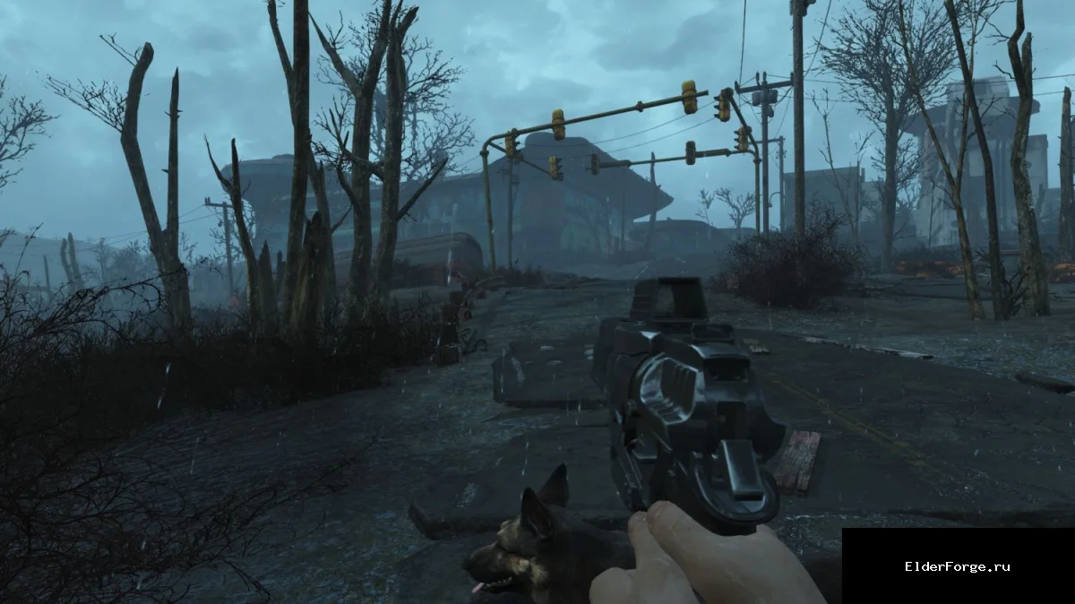 Обложка мода: FO4 RAIN – Улучшенные текстуры дождя для Fallout 4