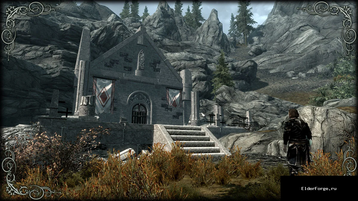 Обложка мода: Fort Castelum – новый форт с ценными сокровищами и бандитами для Skyrim LE