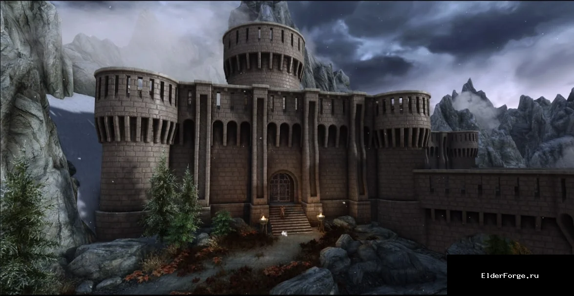 Обложка мода: Fort Dawnguard HD – высококачественные текстуры форта для Skyrim LE