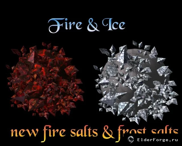 Обложка мода: Frost and Fire Salts – новая ретекстуризация для Morrowind