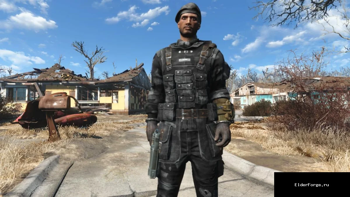 Обложка мода: FSC – 2K ретекстурирование формы скриптора Братства стали для Fallout 4