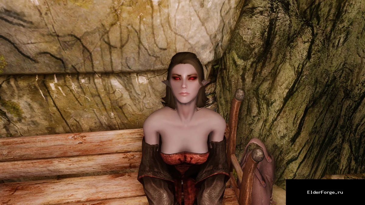 Обложка мода: Габриэлла Replacer – новый внешний вид персонажа Темного Братства для Skyrim LE