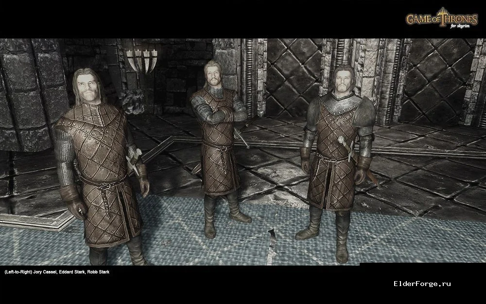 Обложка мода: Game of Thrones: новые спутники и крафтовая броня для Skyrim LE