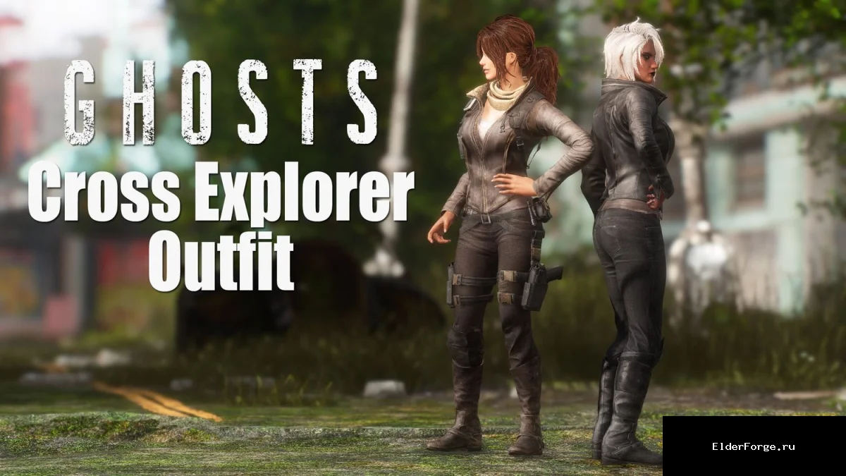 Обложка мода: Ghosts – женский комплект брони из Call of Duty для Fallout 4