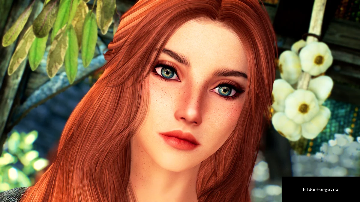 Обложка мода: GLAM Isolda – Переработка внешности Изольды для Skyrim LE