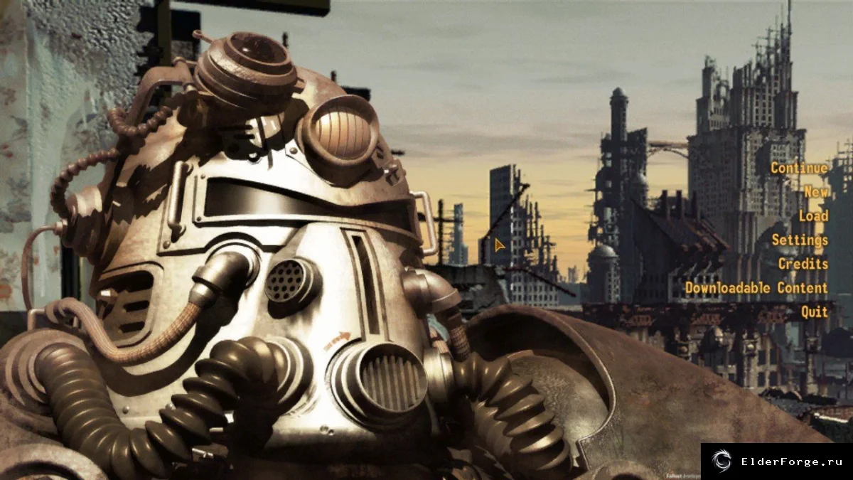 Обложка мода: Главное меню и музыка из Fallout 1 для FNV