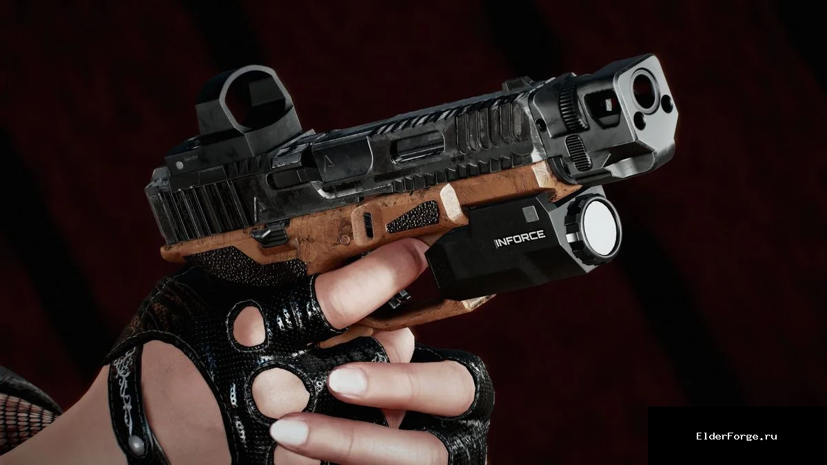 Обложка мода: Glock 19X для Fallout 4 – полностью настраиваемый пистолет