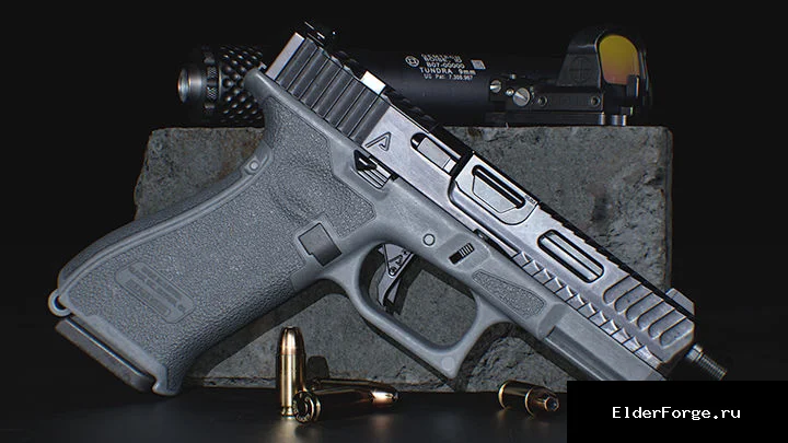 Обложка мода: Glock 19X – настраиваемый пистолет для Fallout 4