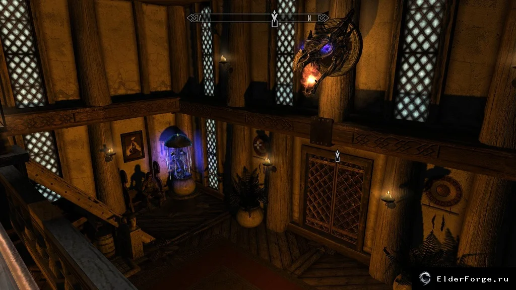 Обложка мода: Глубокая Тень — избушка с квестом и алхимией для Skyrim LE