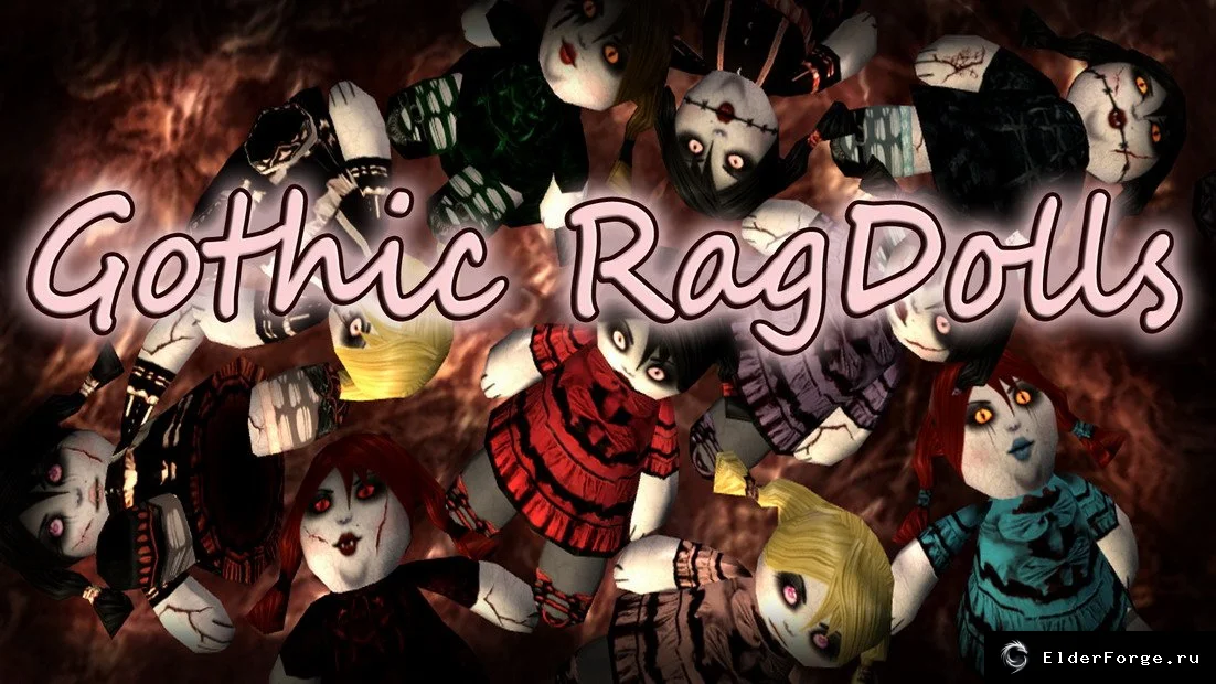 Обложка мода: Gothic RagDolls: Готические куклы для FNV