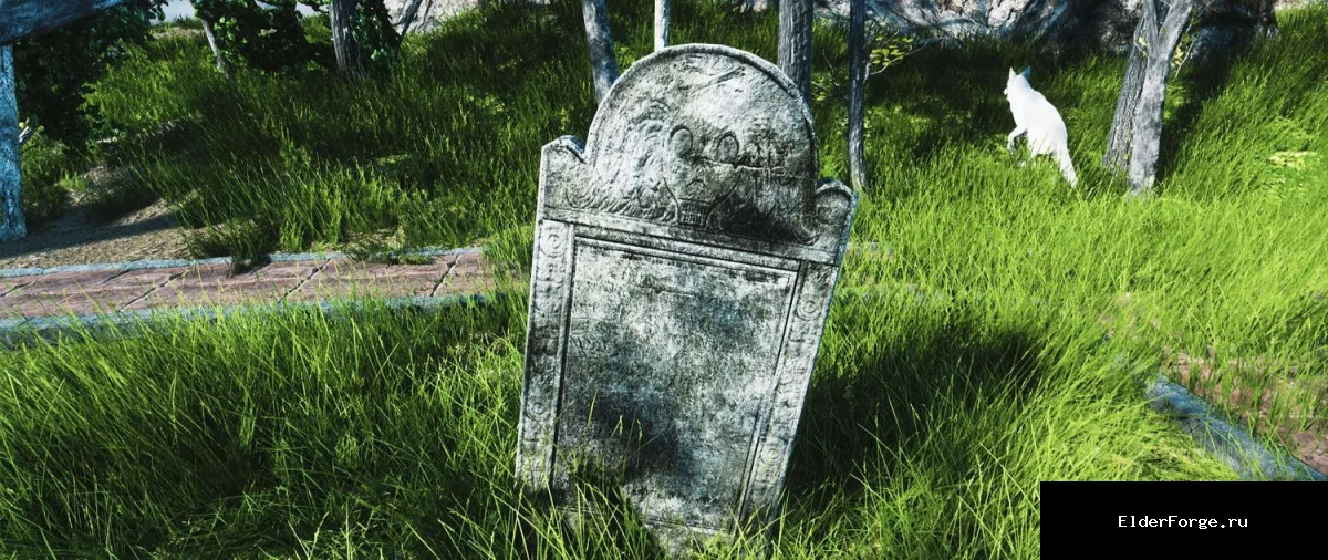 Обложка мода: Gravestones HD — Улучшенные текстуры надгробий для Fallout 4
