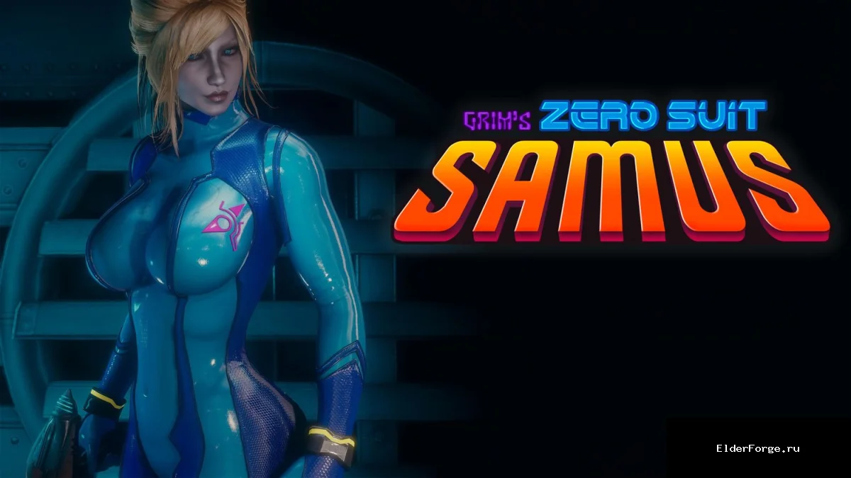 Обложка мода: GRIM – новый CBBE‑сет ZeroSuit для женских персонажей в Fallout 4