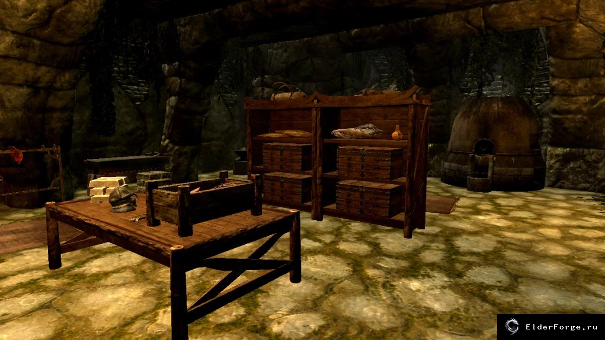 Обложка мода: Гробница с вампирской компаньонкой — нордский дом в Skyrim LE