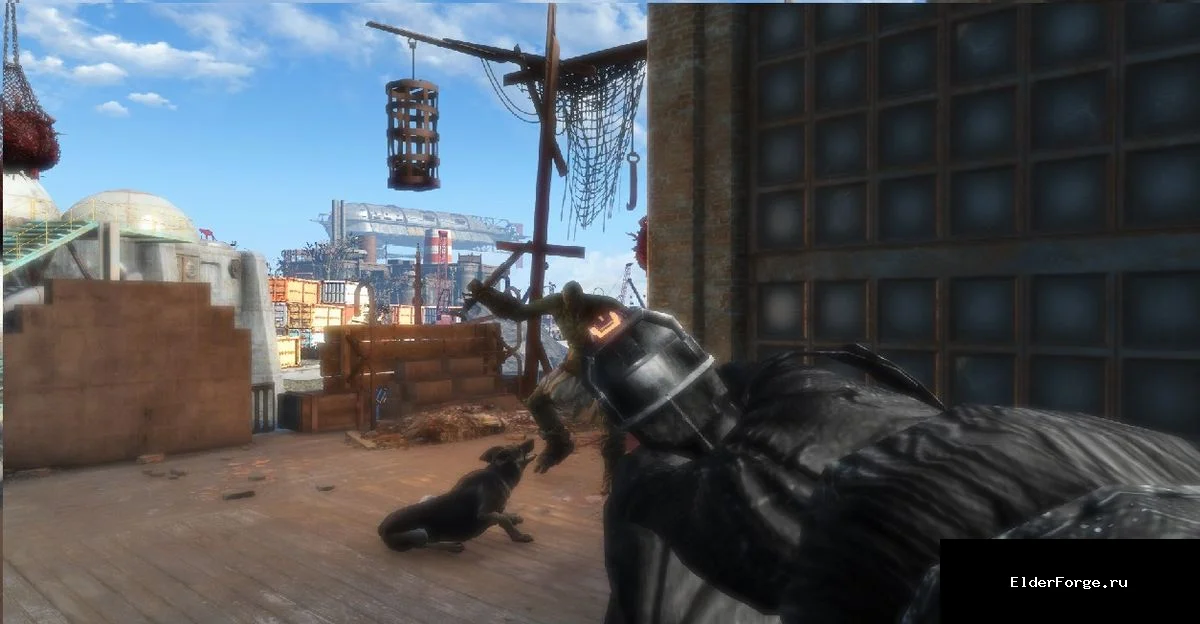 Обложка мода: GS киберпанк пистолет для Fallout 4 – футуристический 10mm GunGS