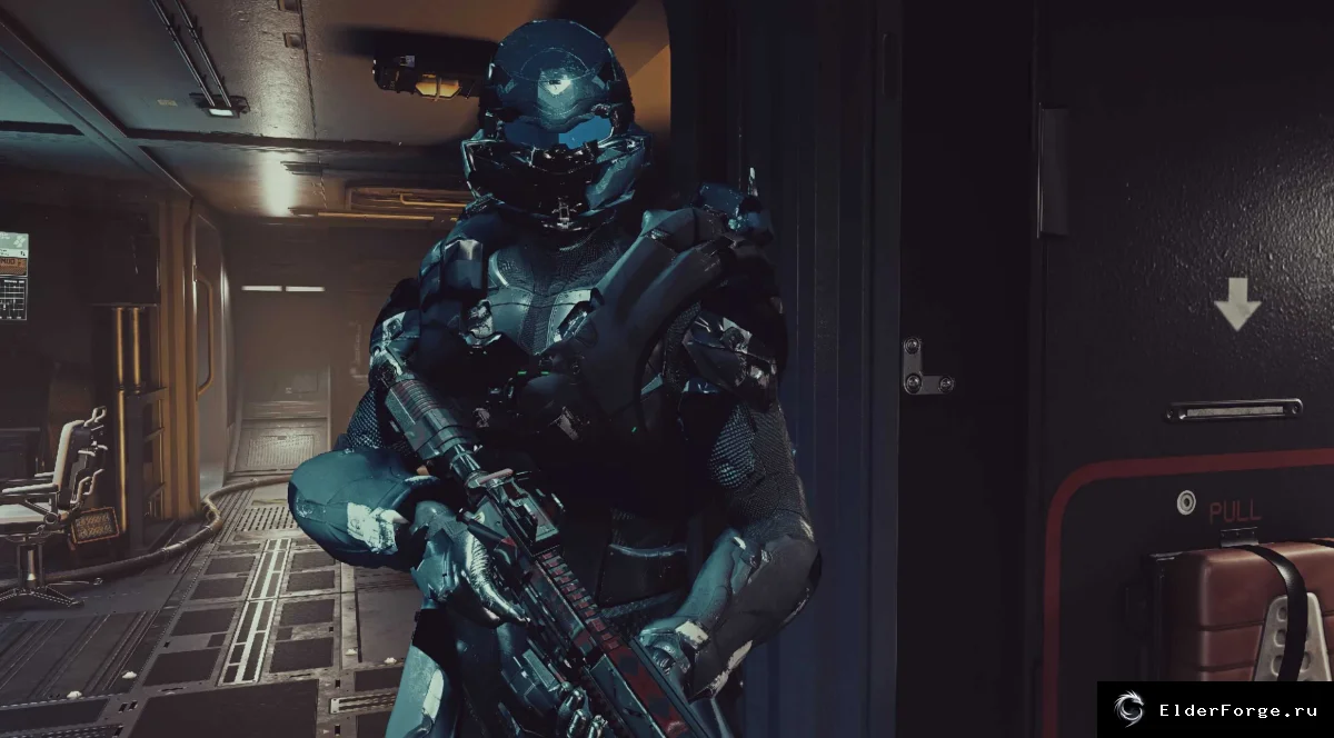 Обложка мода: Halo 5 Spartan Lockes – костюм охотника для Starfield