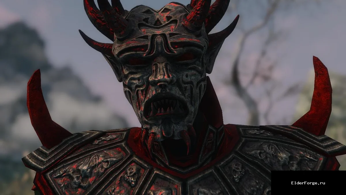 Обложка мода: Harbinger Armor – Драконий сет для Skyrim LE от Mihail Armors and Clothes