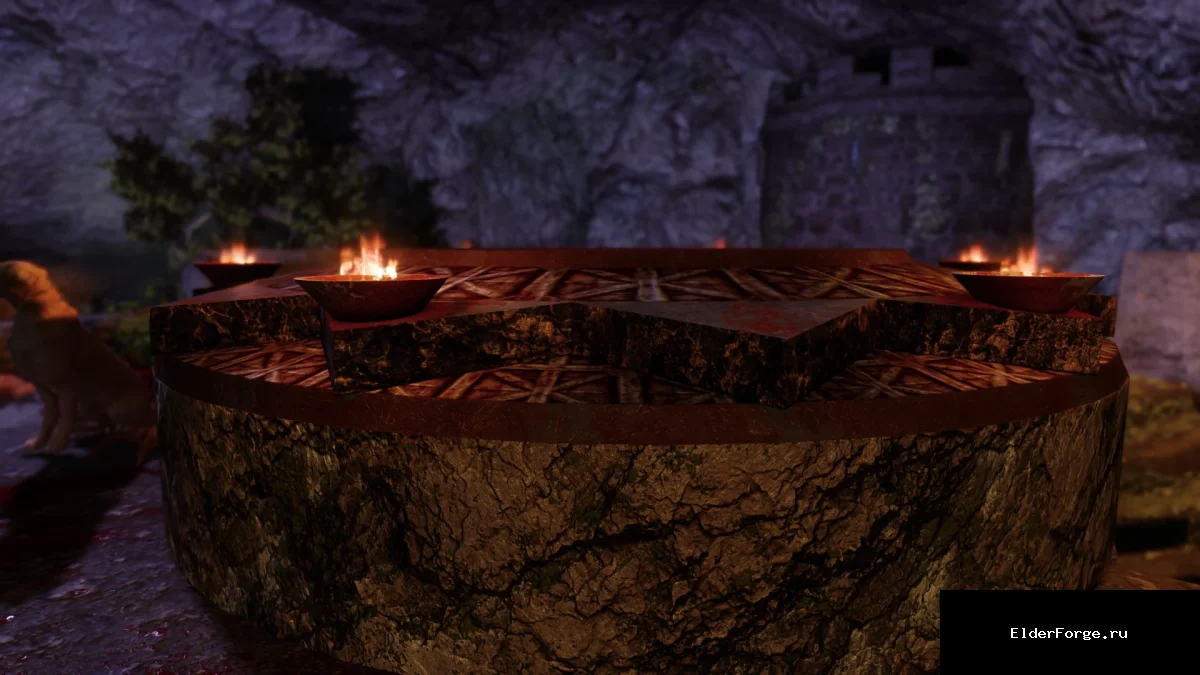Обложка мода: HD Алтарь Некромантов для Skyrim SE – детализированная переработка