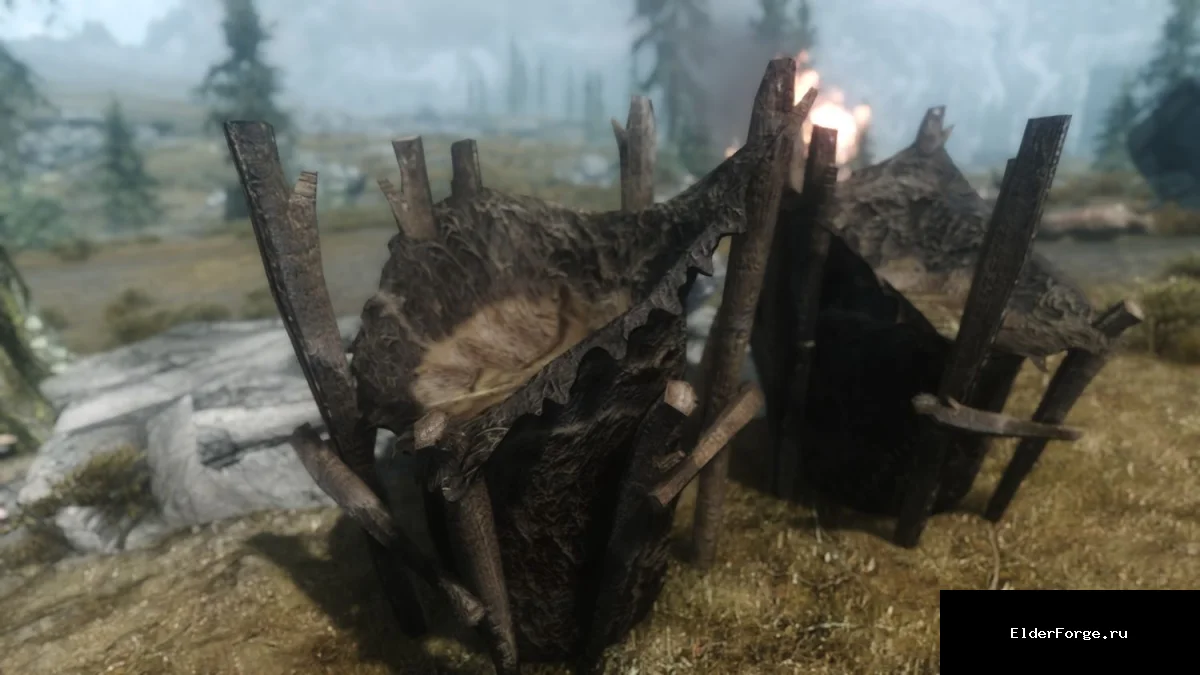 Обложка мода: HD контейнер мамонта – высококачественные текстуры для Skyrim LE