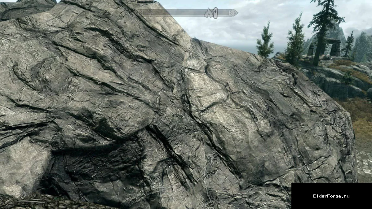 Обложка мода: HD-ретекстур скал от pannonian для Skyrim Legendary Edition