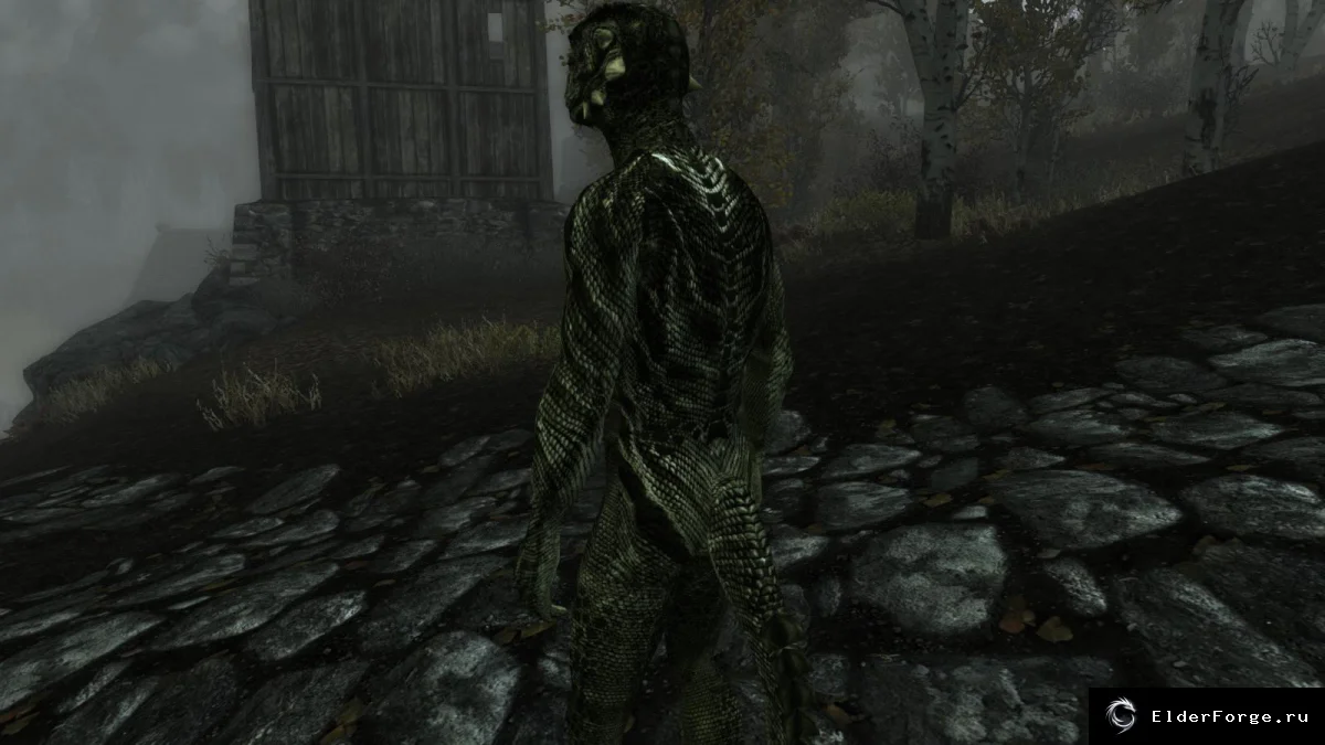 Обложка мода: HD ретекстуры аргониан для Skyrim Legendary Edition