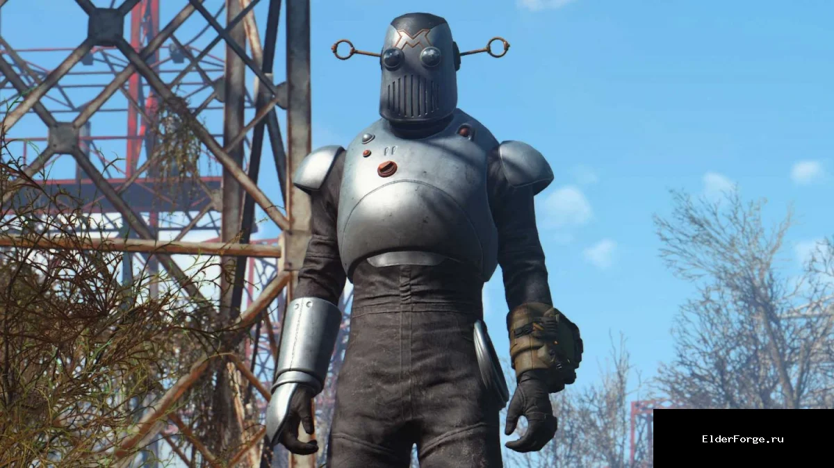 Обложка мода: HD-ретекстурирование брони Механиста для Fallout 4 – 4K детали