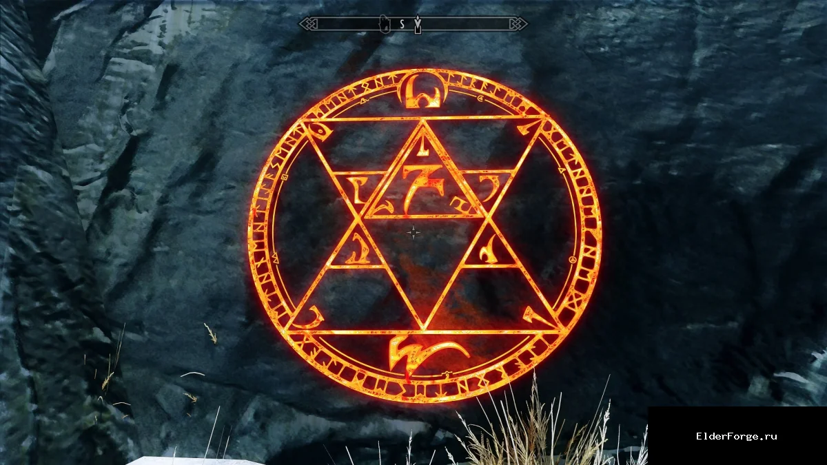 Обложка мода: HD Руны для Skyrim SE‑AE — полная замена магических рун