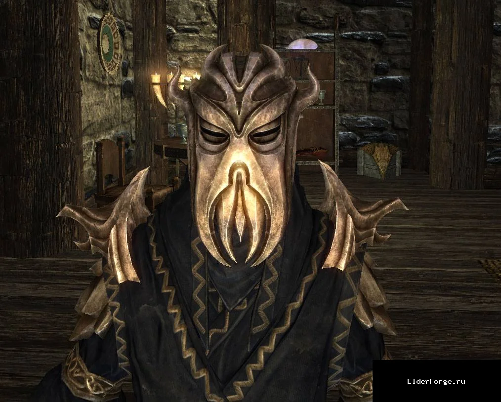 Обложка мода: HD‑ретекстур брони Мираака для Skyrim LE – реалистичные детали и улучшенный вид