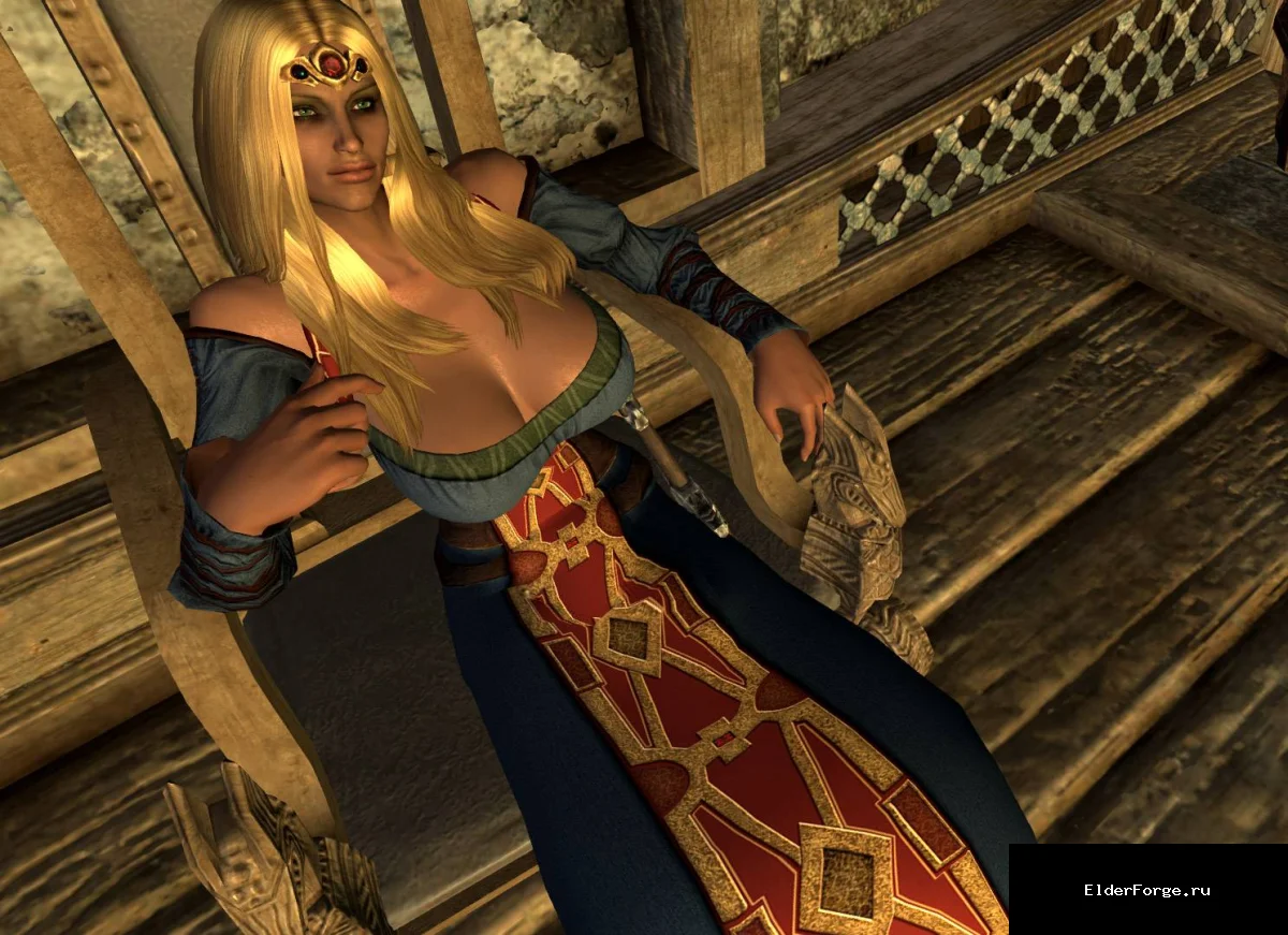 Обложка мода: HD‑ретекстур одеяния ярла: новые цветовые варианты для Skyrim LE