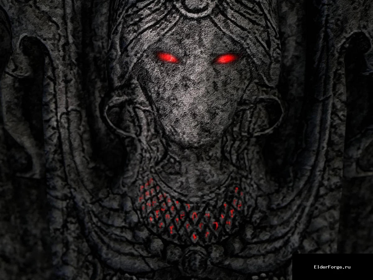 Обложка мода: HD‑ретекстур статуи Вермины для Skyrim Legendary Edition