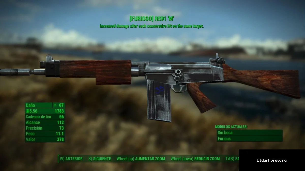 Обложка мода: HD‑ретекстур штурмовой винтовки R91 для Fallout 4