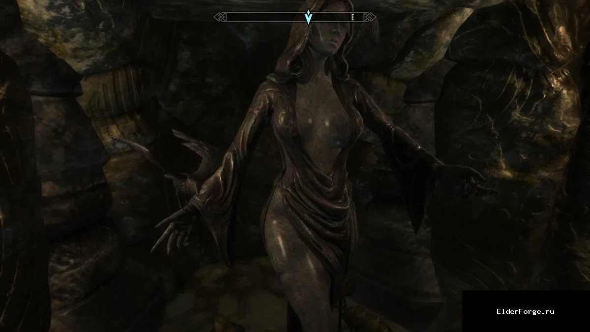 Обложка мода: HD‑текстуры статуи Ноктюрн для Skyrim Legendary Edition от Edhildils