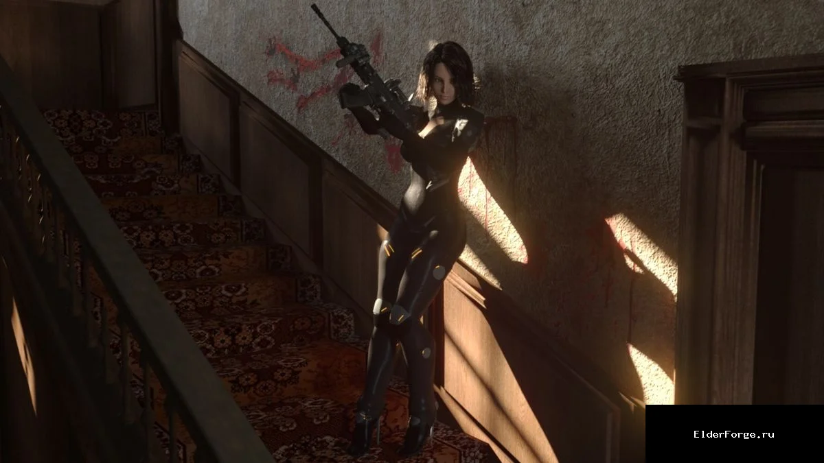 Обложка мода: Heavy Armored Vault Suit для женского персонажа в Fallout 4