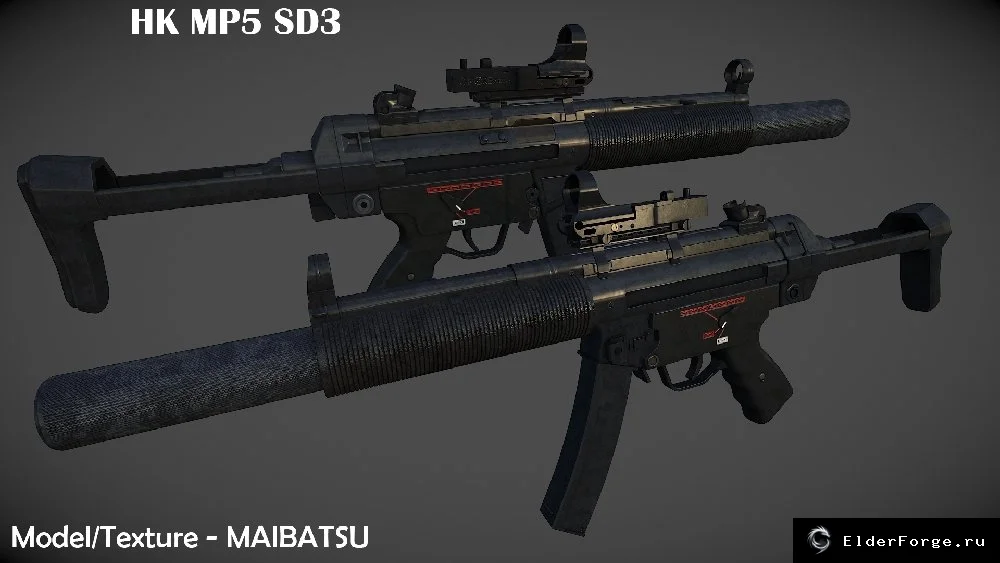 Обложка мода: HK MP5SD3: Тихий убийца для FNV
