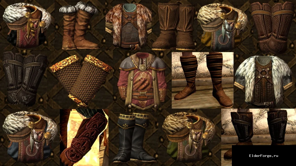 Обложка мода: HQD Yarls Clothes 2K Redraw – высококачественная ретекстура одежды ярлов для Skyrim LE