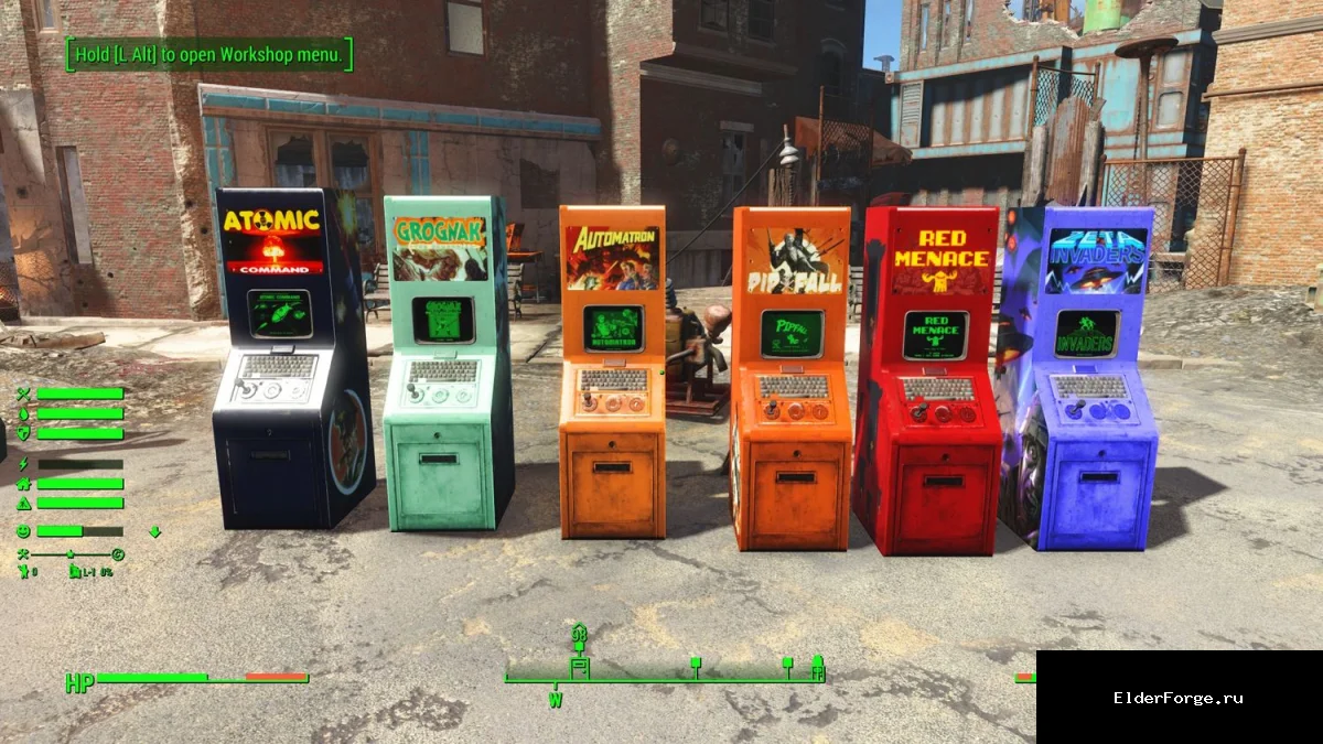 Обложка мода: Игровые терминалы для Fallout 4 – новые постройки в поселении
