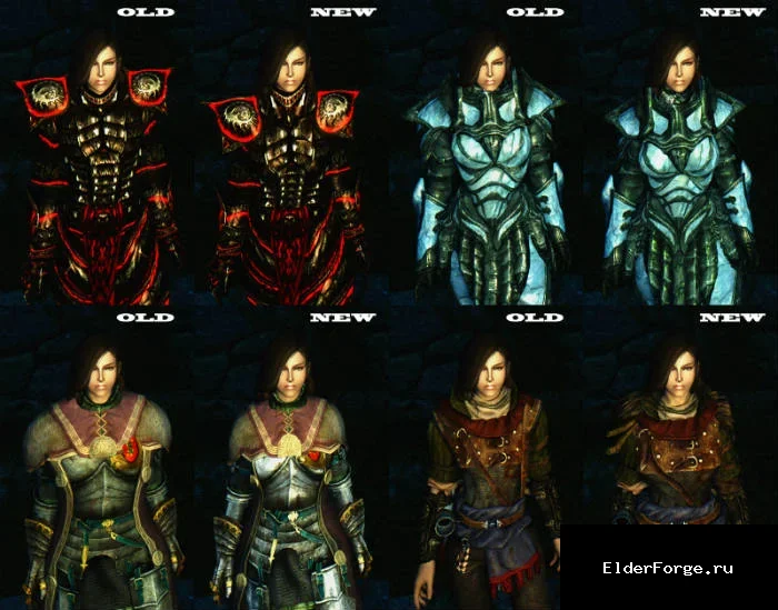 Обложка мода: Immersive Armors CBBE and UUNP Refit LE