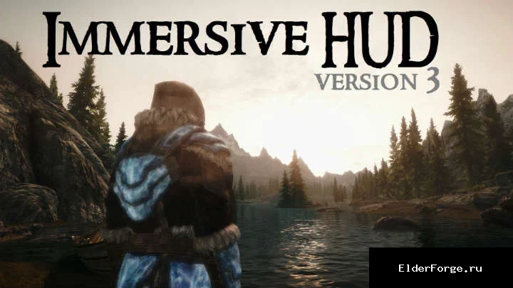 Обложка мода: Immersive HUD (iHUD) LE — настраиваемый игровой HUD